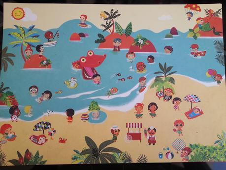 Jouer et découvrir #44 - décalcomanies paysages Djeco (Dès 4 ans)