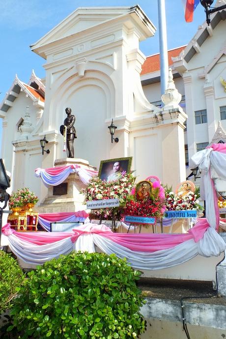 23 octobre 2016: Udonthani: Commémoration de la mort du Roi Chulalongkorn (Rama V)