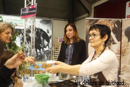 MUFFINS MYRTILLES ET BLE NOIR (SALON OHH LA VACHE)