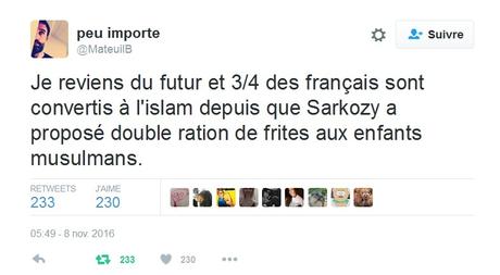 Double ration de frites pour Sarkozy