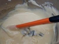 Tarte aux poires et mascarpone La garniture