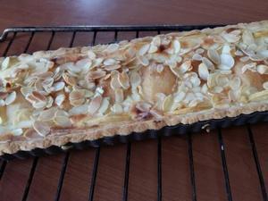 Tarte aux poires et mascarpone La garniture