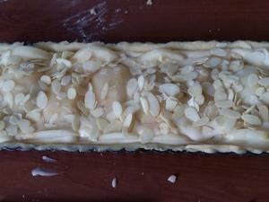 Tarte aux poires et mascarpone La garniture