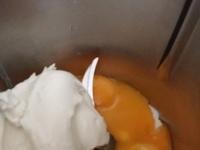 Tarte aux poires et mascarpone La garniture