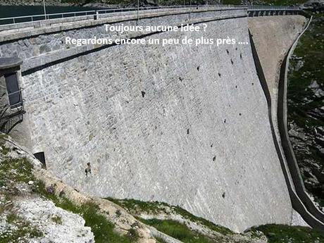 Pays étranger - un barrage en italie 