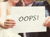 erreurs vous commettez organisant votre mariage!