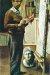 1934-35, Giorgio de Chirico : Autoritratto nello studio di Parigi