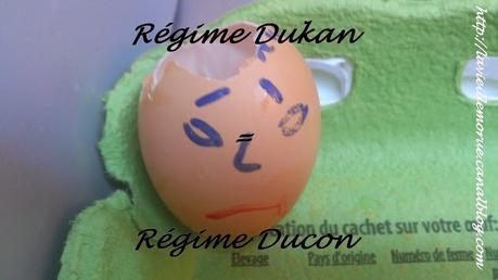 Le Régime Dukan (ou Ducon)  Oh bah mince alors !