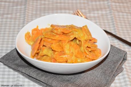 Curry de carottes au lait de coco