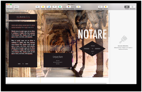 Modèles pour Pages: une superbe collection de thèmes