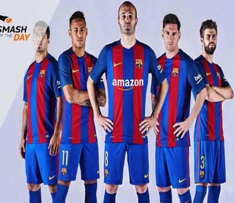 Quel sponsor sur le maillot du FC Barcelone?