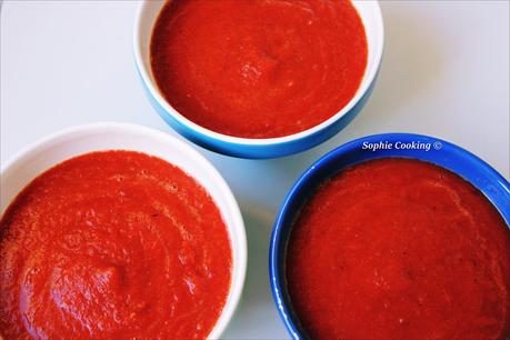 Soupe de betterave et tomate