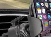 Test Support voiture Macally grille aération