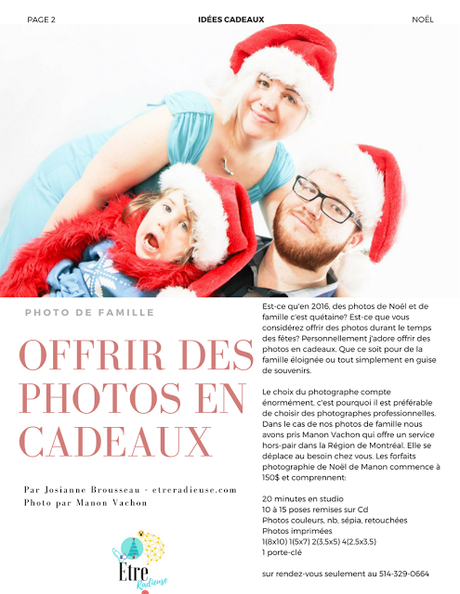 Etre Radieuse en magazine numérique?