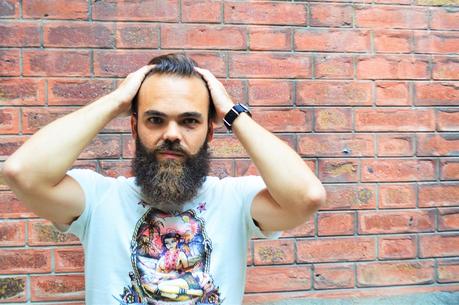 Photo de barbe, barbu hipster tendance