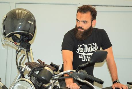Barbus biker // Photo: L'HommeTendance.fr