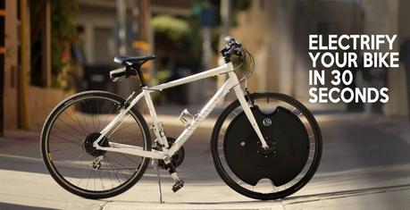Remplacer la roue avant de votre vélo et transformer le en vélo électrique !