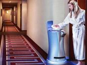 Relay robot room service