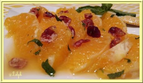 Salade d'oranges Salade d'oranges