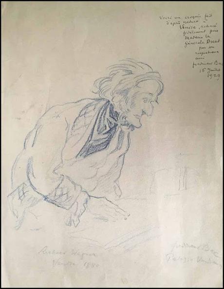 Dessins et caricatures de Richard Wagner par Ferdinand Bac (3)