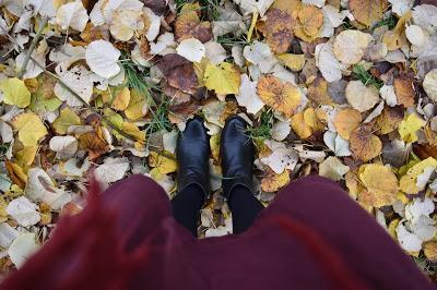 [OOTD] L'automne, ses boots et ses feuilles mortes...