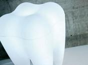 Design lampe forme dent…