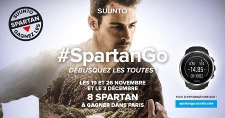 #SpartanGo – 8 montres Suunto Spartan Ultra cachées dans Paris spartan-go