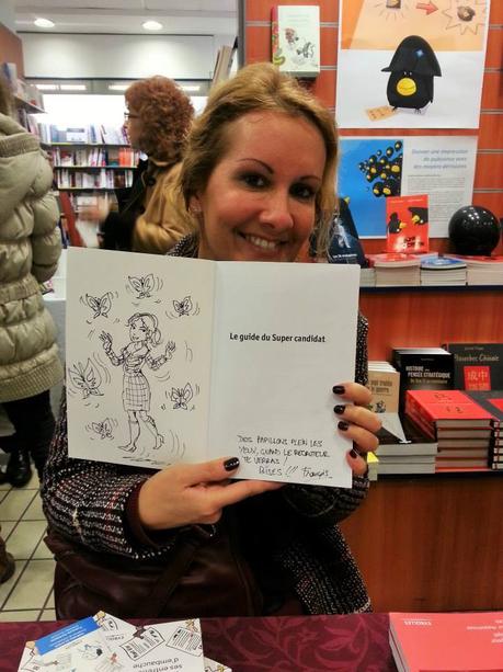 Dédicace Super Candidat et Super Recruteur à la librairie Eyrolles 17 novembre