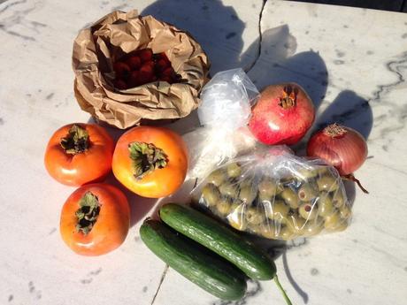 A la découverte d’Athènes Fruits et légumes du marché