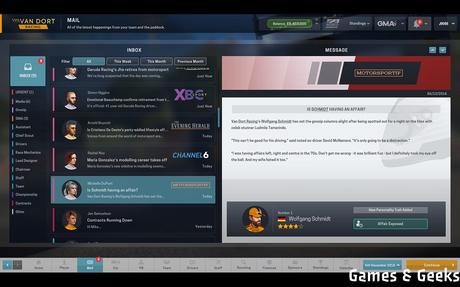 Test – Motorsport Manager sur PC