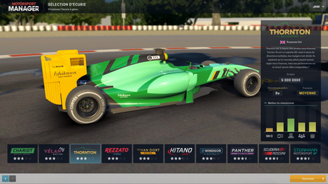 Test – Motorsport Manager sur PC
