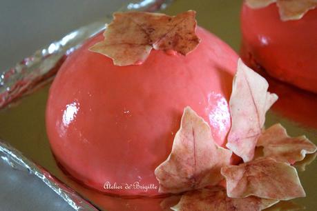 Entremet Vanille, Insert confit de fraises, tout simplement