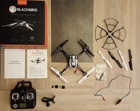 Test – drone Novodio Blackbird camera HD 720