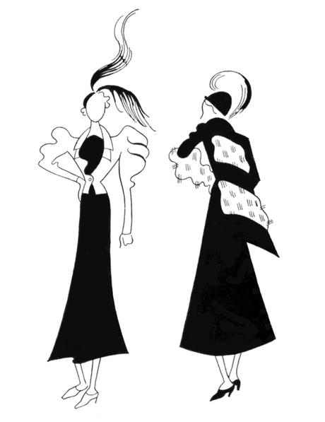 Images de mode, novembre 1935
