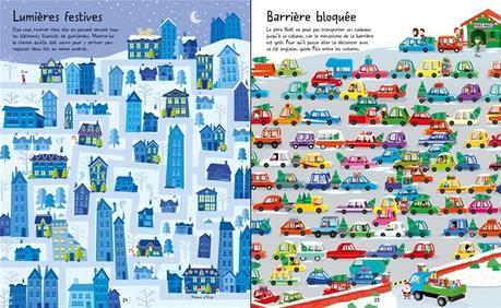 Jouer et découvrir #46 – Labyrinthes de Noël (Usborne – dès 5 ans)