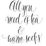 Un thé et des chaussettes chaudes