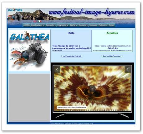 Festival international du monde sous-marin de Hyères et de son patrimoine maritime 2016 Galathea : Festival International du monde marin arevpam