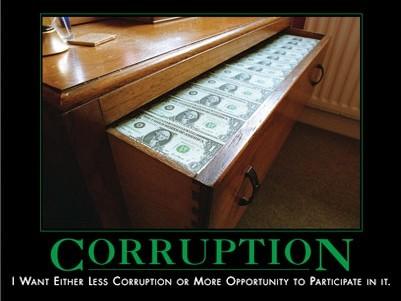 La société paie un prix extrêmement lourd à la corruption
