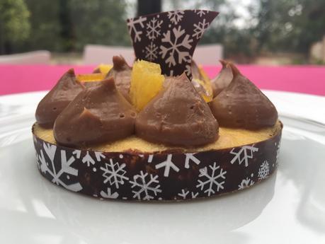 Tartelette chocolat orange : un bon parfum de Noël dans l'assiette ! ♨♨