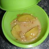 pommes fondantes et caramel au beurre salé - Le blog de lesdelicesdethithoad