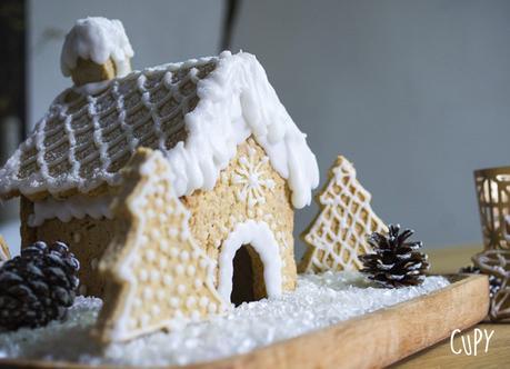 La maison en pain d’épices huile noix de coco La maison en pain d’épices huile noix de coco