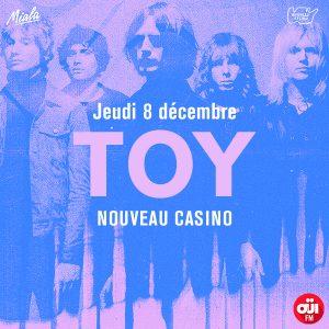 A gagner : 2×2 places pour TOY au Nouveau Casino (Paris) le 8/12/2016