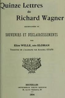 Richard Wagner et le Roi de Bavière, dans les lettres de Wagner à Eliza Wille