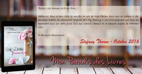 My Destiny #2 + My Destiny Pensée du soir (Hors série) – Stefany Thorne ♥♥♥♥♥