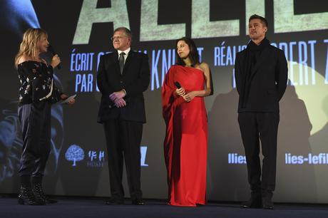 L'avant-première d'Alliés en présence de Robert Zemeckis et Marion Cotillard et Brad Pitt ! à Paris - Photos et vidéos