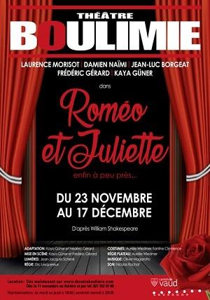 Roméo et Juliette enfin à peu près..., au Théâtre Boulimie, à Lausanne