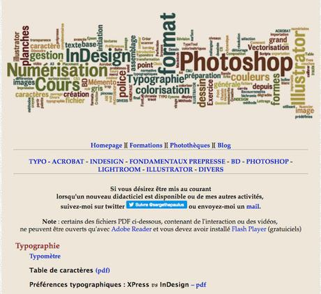 Les cours de Serge Paulus