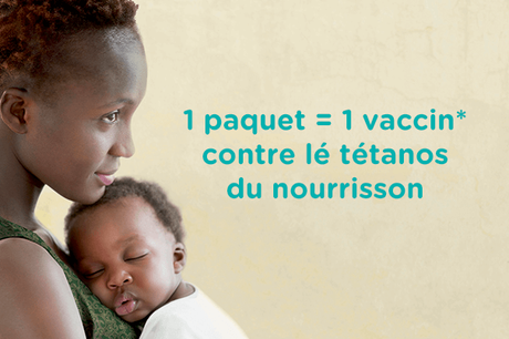 Unicef et Pampers : contre le tétanos