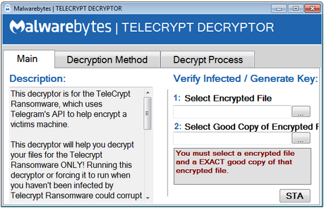 Telecrypt, le ransomware qui utilise l’API de Telegram pour communiquer avec les pirates a été cracké, un outil de déchiffrement est diponible