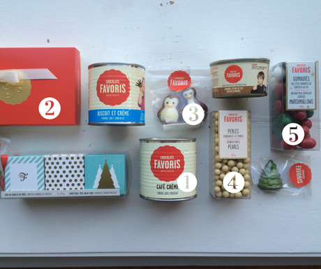 Centre de table de Noël comestible (et zéro déchet) avec Chocolats Favoris!